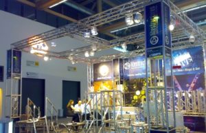 Litestructures präsentierte Neuheiten auf prolight + sound Messestand von Litestructures (Foto: Litestructures)