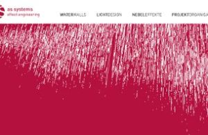 as systems hat neue Website veröffentlicht Screenshot (Illustration: as systems)
