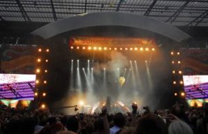 Stageco auf Funhouse Summer Carnival Stageco mit P!nk beim „Funhouse Summer Carnival“