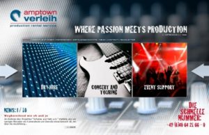 Amptown Verleih präsentiert sich auf neuer Homepage Amptown Verleih präsentiert sich auf neuer Homepage
