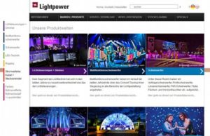 Neue Lightpower Webseite online Neue Lightpower Webseite online