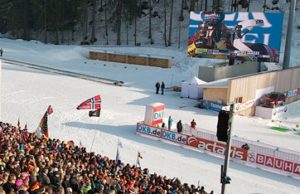 Screen Visions für Biathlon-WM im Einsatz Screen Visions für Biathlon-WM im Einsatz