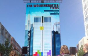 Screen Visions lässt Mainhattan erstrahlen Wolkenkratzer