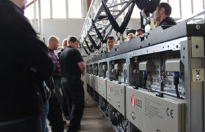 V:LED Systeme in ausreichender Zahl für PMS und Bayer Events