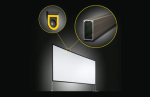 AV Stumpfl entwickelt Befestigungslösung für mobile Projektionswände