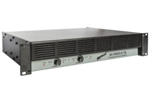 Hochleistungsverstärker für 100 V-Betrieb von axxent