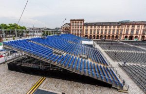 eps stellt Infrastruktur im Mannheimer Barockschloss für Bülent Ceylan bereit