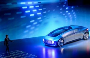 Lobo Laser-Display im Mercedes-CES Showcar eingesetzt