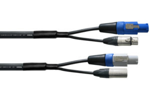 Cordial CPH Hybridkabel vereinen Strom und DMX