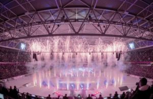 Lunatx krönt Sportspektakel mit Effekttechnologie