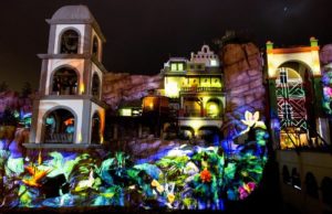 Tennagels realisiert Mapping im Phantasialand