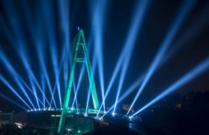 Gahrens + Battermann inszeniert Licht- und Audioshow für Brückeneröffnung