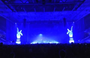 Kraftklub Tour mit dem Martin Audio MLA System