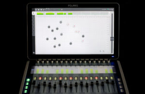 Mischpult mit 3D-Audiotechnik von Fraunhofer und Salzbrenner