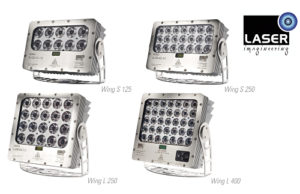 Laser Imagineering Wing Serie für Outdoor-Anwendungen