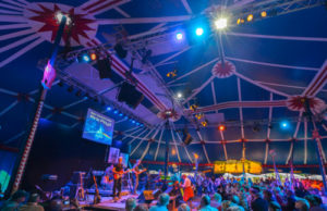 Energieeffizientes Beleuchtungsszenario von PRG für Tollwood Festival