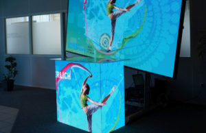 LED Theke aus Absen A3 Pro Modulen von Gahrens + Battermann