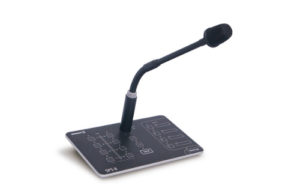 Mehrkanalsprechstelle für digitales Audionetzwerk Blue Line