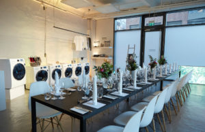 satis&fy leuchtet Pressedinner für Samsung aus