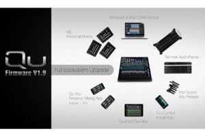 Updates für die QU-Serie von Allen & Heath