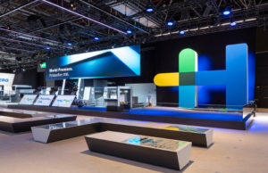 GLP illuminiert Messeauftritt von Heidelberger Druck