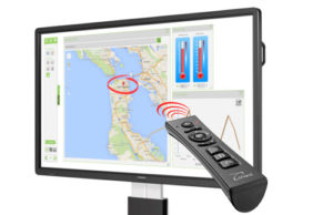 High-End Display mit Touch-Oberfläche und Gestensteuerung