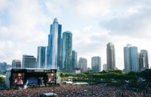 Faber Audiovisuals beim Lollapalooza Festival in Chicago