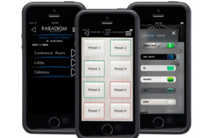 Unison Paradigm-Steuerung mittels mobiler Endgeräte