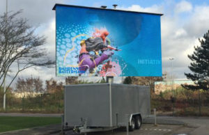 G+B rüstet Trailer mit LED-Modulen von Absen auf