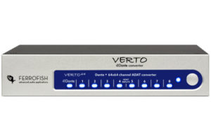 Wandler Pulse 16 und Verto-Serie von Ferrofish