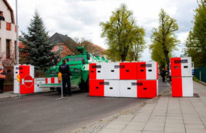 Niemeier stellt neue Straßensperre „Safetyblock“ vor