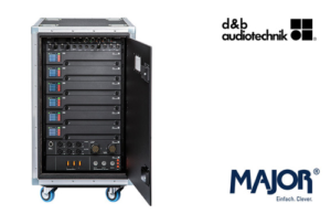 d&b audiotechnik setzt auf Major-Equipment