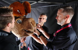 HDwireless-Equipment für das Livestreaming vom Telekom Cup