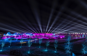 Björn Herrmann mit SGM beim Swarovski-Lichtfestival