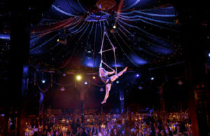 Milos-Traversenkonstruktion für die Palazzo Dinner Show