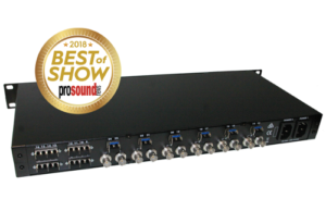 Signaltransport mit der Festival Box von Optocore