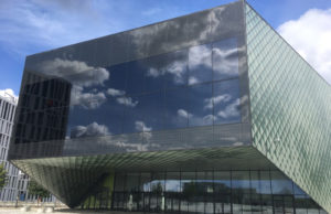 Seilwinden von Pfaff-silberblau im Futurium im Einsatz