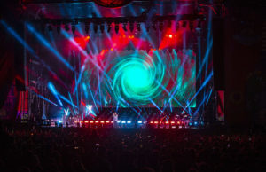 Robe auf dem Lollapalooza Festival