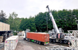 Megaforce Bühnen bei Festival in Hongkong im Einsatz