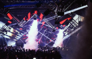 Nebelmaschinen von DJ Power für die Nature One