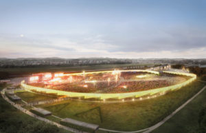 Die RCF-Arena entsteht in der Reggio Emilia