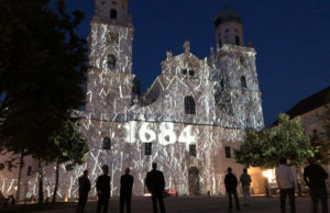 Digital Projection-Equipment für Mapping Show am Passauer Dom