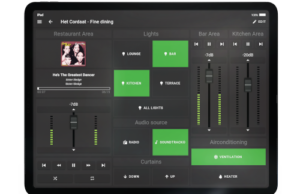 ELA-Anlage mit Audac Touch-Steuerung
