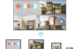 Präsentations- und Signage Display für den professionellen Einsatz