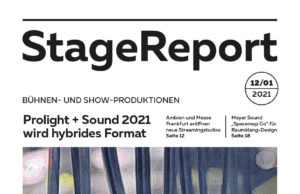 Editorial aus StageReport 12-2020: Weiter geht‘s