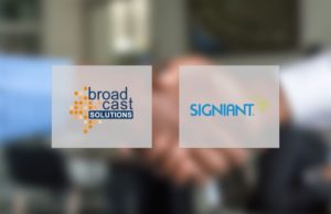 Signiant startet Partnerschaft mit Broadcast Solutions Signiant startet Partnerschaft mit Broadcast Solutions (Foto: Broadcast Solutions)
