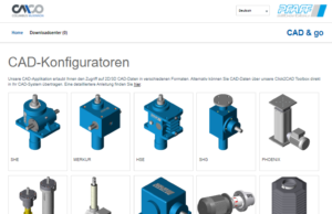 Optimierte Konfiguration von Pfaff-silberblau Produkten