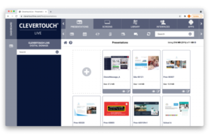 Zentrale Steuerung von Devices via ClevertouchLive