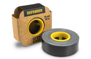 Defender präsentiert das Exa-Tape mit Ergo-Core Abrollhilfe Exa-Tape (Foto: Adam Hall Group)