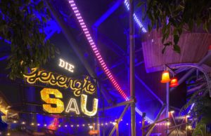 Wiener Prater-Attraktion mit Lichtsystemen von ETC